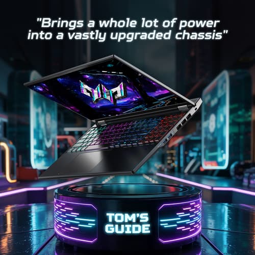 Predator Helios Neo 16 AI (PHN16-73) Intel Ultra 9, 32GB, 1TB SSD, RTX5070Ti, 16" WQXGA, Windows 11 Gaming Laptop slide 4