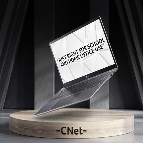 Acer Chromebook Plus 514 CB514-5H Traditional Laptop - Intel Core 5 120U, 8GB, 512GB SSD, Integrated Graphics, 14" WUXGA, Chrome OS, Iron slide 3