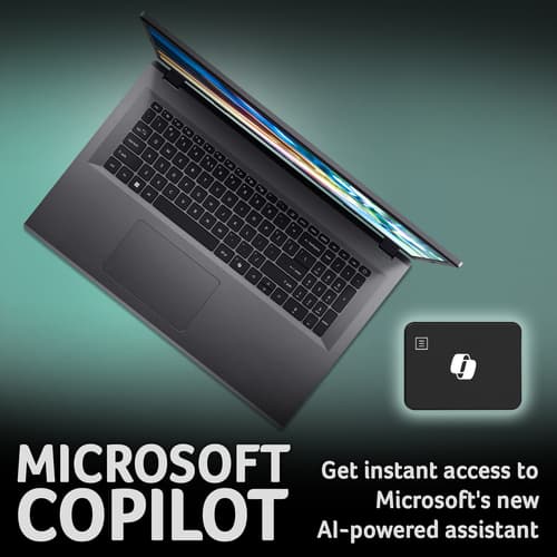 Acer Aspire Go 17 AG17-31P - 17.3" Full HD, Intel Core 3 N355, 8GB, 128GB UFS, Windows 11 Notebook slide 4
