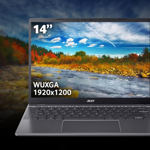 Acer Chromebook Plus 514 CB514-5H Traditional Laptop - Intel Core 5 120U, 8GB, 512GB SSD, Integrated Graphics, 14" WUXGA, Chrome OS, Iron slide 6