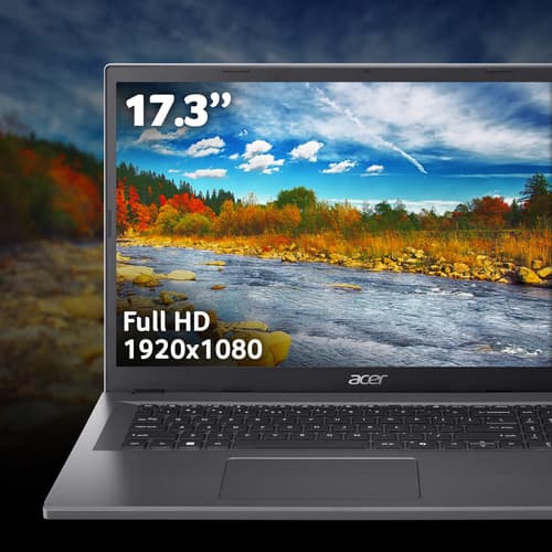 Acer Aspire Go 17 AG17-31P - 17.3" Full HD, Intel Core 3 N355, 8GB, 128GB UFS, Windows 11 Notebook slide 3