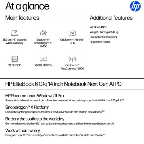 EliteBook 6 G1q Next Gen AI PC slide 4