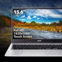 Acer Chromebook 315 CB315-4HT - Intel Celeron N4500, 8GB, 128GB eMMC, 15.6" Full HD Touchscreen, Chrome OS, Silver thumbnail 3
