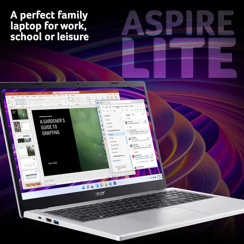 Acer Aspire Lite AL15-61P - 15.6" Full HD, Ryzen 7 8840HS, 16GB, 512GB SSD, Windows 11 Notebook slide 2