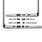 Acer Chromebook 315 CB315-4HT - Intel Celeron N4500, 8GB, 128GB eMMC, 15.6" Full HD Touchscreen, Chrome OS, Silver thumbnail 7