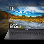 Acer Chromebook Plus 516 CB516-1H Traditional Laptop - Intel Core i5-1334U, 8GB, 256GB SSD, Integrated Graphics, 16" WUXGA, Chrome OS, Iron thumbnail 5