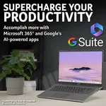 Acer Chromebook Plus 516 CB516-1H Traditional Laptop - Intel Core i5-1334U, 8GB, 256GB SSD, Integrated Graphics, 16" WUXGA, Chrome OS, Iron thumbnail 8