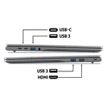 Acer Chromebook Plus 516 CB516-1H Traditional Laptop - Intel Core i5-1334U, 8GB, 256GB SSD, Integrated Graphics, 16" WUXGA, Chrome OS, Iron thumbnail 9