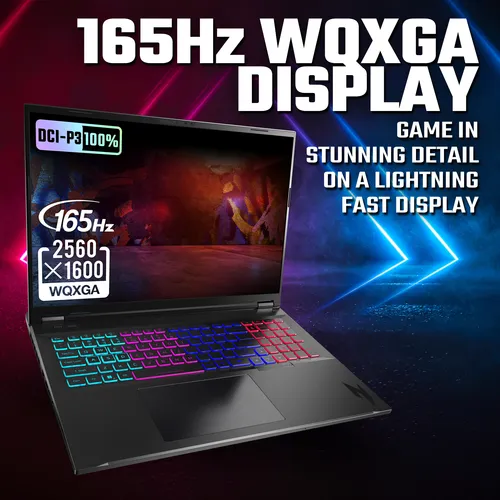 Acer Nitro 18 AI AN18-61 - AMD Ryzen AI 9 365, 32GB, 2TB SSD, NVIDIA GeForce RTX 5070Ti, 18"WQXGA, Windows 11 Gaming Laptop slide 4