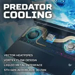 Acer Predator Helios Neo 14 AI PHN14-71 - Intel Core Ultra 7 255HX, 32GB, 1TB SSD, NVIDIA GeForce RTX 5070, 14" OLED 120Hz, Windows 11 Gaming Laptop thumbnail 8