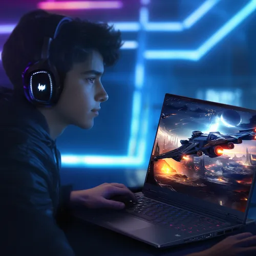 Acer Predator Helios Neo 14 AI PHN14-71 - Intel Core Ultra 7 255HX, 32GB, 1TB SSD, NVIDIA GeForce RTX 5070, 14" OLED 120Hz, Windows 11 Gaming Laptop slide 9