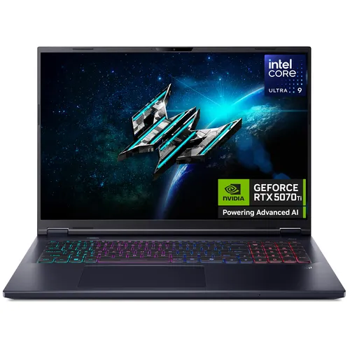 Predator Helios Neo 18 AI (PHN18-72) Intel Ultra 9, 32GB, 2TB SSD, RTX5070Ti, 18" WQXGA, Windows 11 Gaming Notebook main view