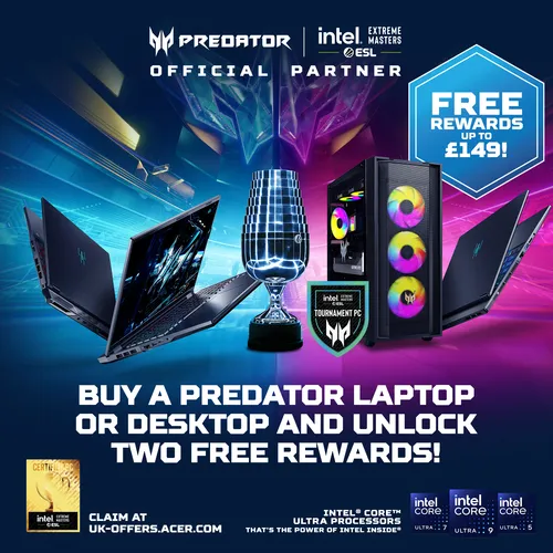 Predator Helios Neo 18 AI (PHN18-72) Intel Ultra 9, 32GB, 2TB SSD, RTX5070Ti, 18" WQXGA, Windows 11 Gaming Notebook slide 2