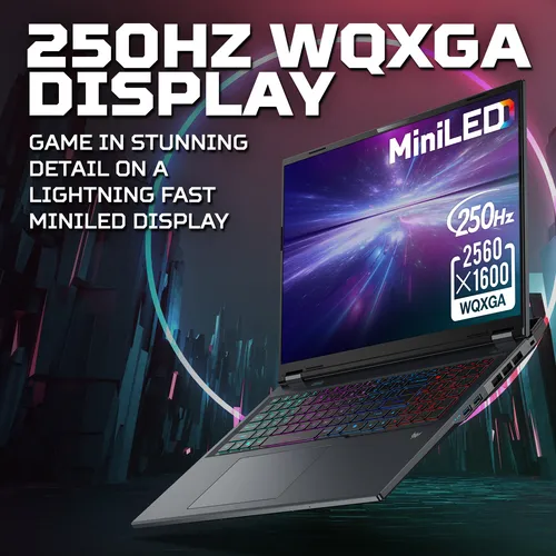 Predator Helios Neo 18 AI (PHN18-72) Intel Ultra 9, 32GB, 2TB SSD, RTX5070Ti, 18" WQXGA, Windows 11 Gaming Notebook slide 5