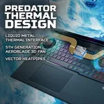 Predator Helios Neo 18 AI (PHN18-72) Intel Ultra 9, 32GB, 2TB SSD, RTX5070Ti, 18" WQXGA, Windows 11 Gaming Notebook thumbnail 7
