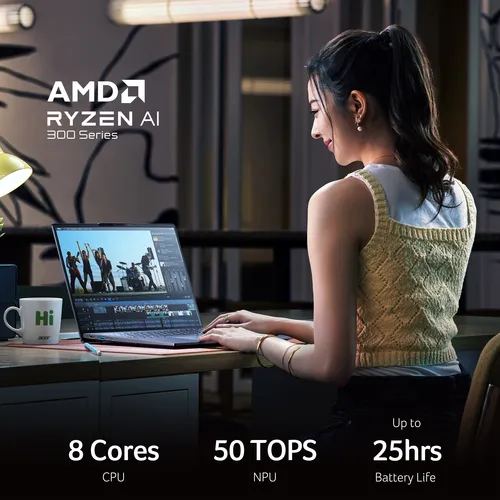 Acer Swift Go 14 AI SFG14-64 - AMD Ryzen AI 7 350, 16GB, 1TB SSD, 14" WUXGA OLED, Windows 11 Copilot+ Notebook (NX.JDAEK.001) slide 4