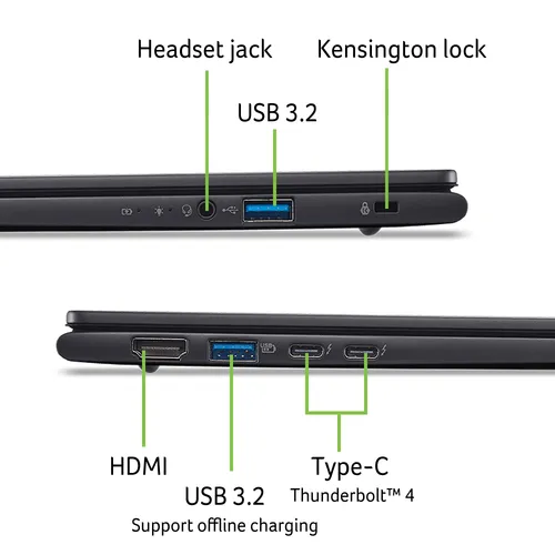 TravelMate P6 14 AI TMP614-54-TCO-7436 Notebook slide 2