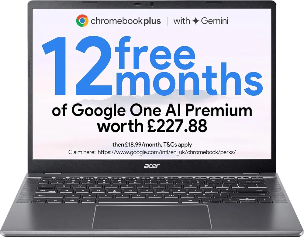 Chromebook Plus 514 (NX.JKAEK.005) main view