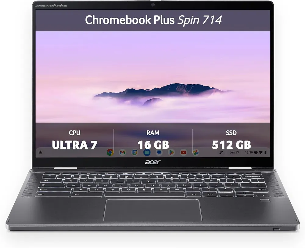 Chromebook Plus Spin 714 (CP714-1HN-77YC) main view