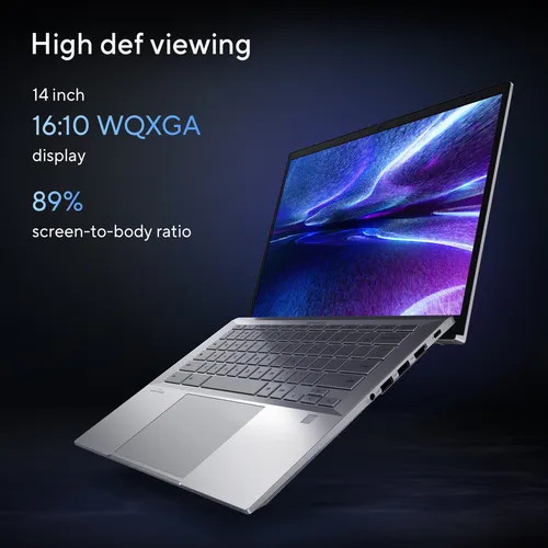 Intel Core Ultra 5 115U 35.6 cm (14") Touchscreen WQXGA 8 GB LPDDR5x-SDRAM 256 GB SSD Wi-Fi 6E (802.11ax) ChromeOS Silver, UK slide 21