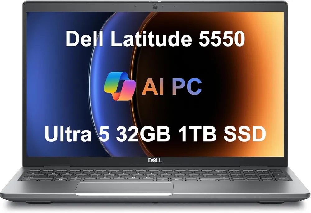 Latitude 5550 main view