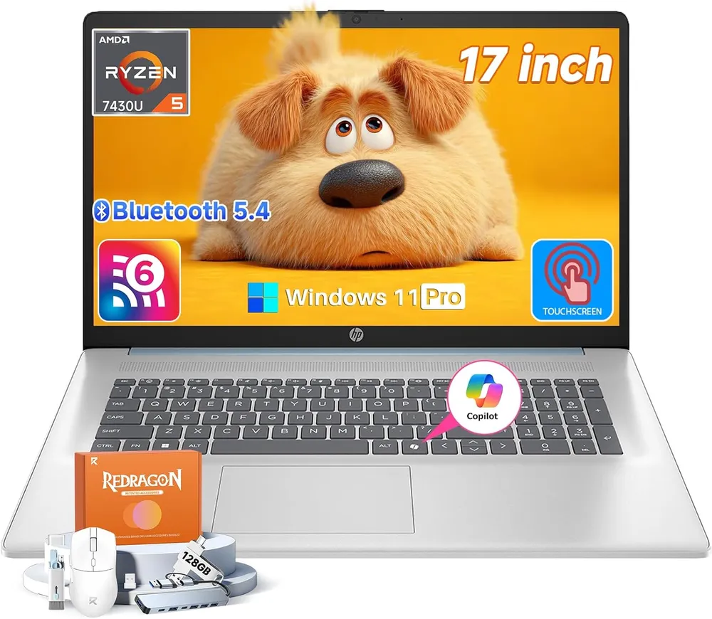 17 inch Touchscreen Laptop main view